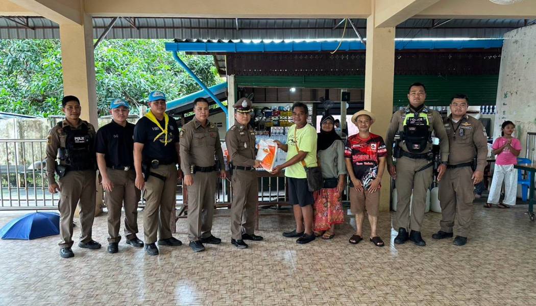 ตำรวจแสนภูดาษ ลงพื้นที่เคียงข้างผู้ประสบภัย