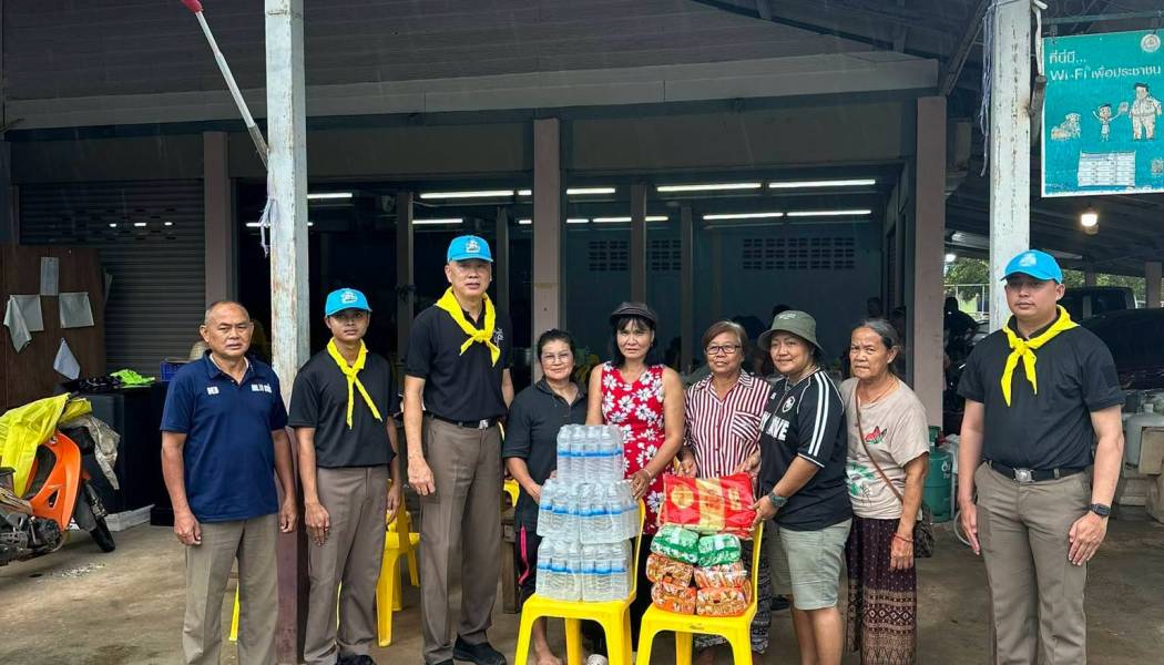ตำรวจสนามชัยเขต” ห่วงใยประชาชน ไม่ทิ้งกันในยามน้ำท่วม