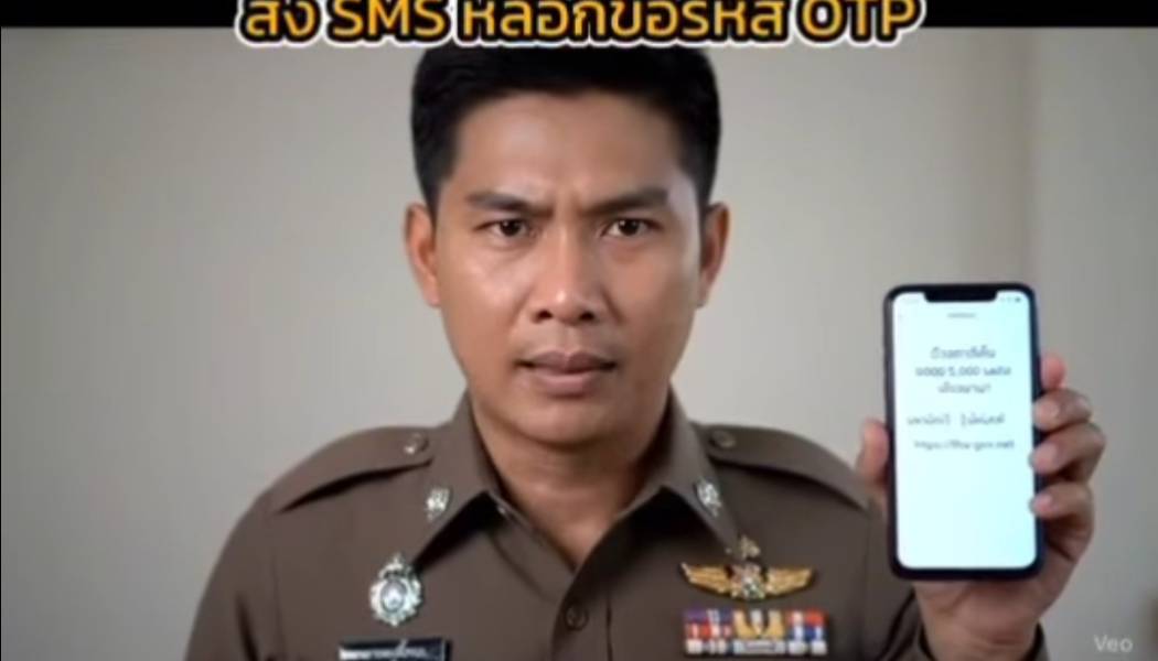 ตำรวจเตือนภัย! ระวังมิจฉาชีพแอบอ้าง “เที่ยวไทยคนละครึ่ง 2568” ส่ง SMS หลอกขอ OTP